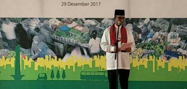 Anies Resmikan Pasar Senen Blok III dan 4 Pasar Rakyat