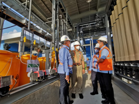 Perluas Akses Air Minum Warga Jakarta, Pemprov DKI Resmikan SPAM Mookevart