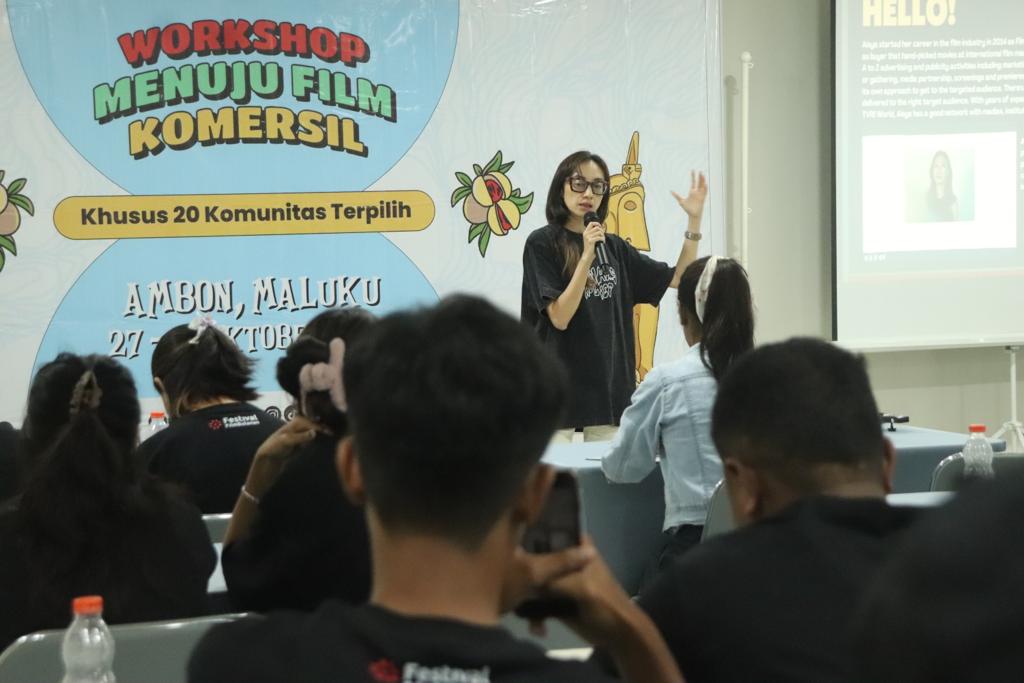 Sukses di 8 Kota, Festival Film Bulanan Gelar Workshop di Ambon
