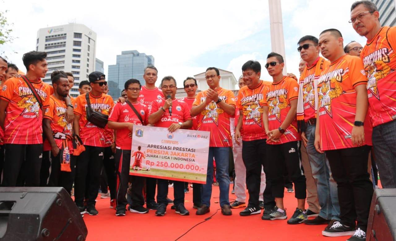 Bank DKI Apresiasi Prestasi Persija