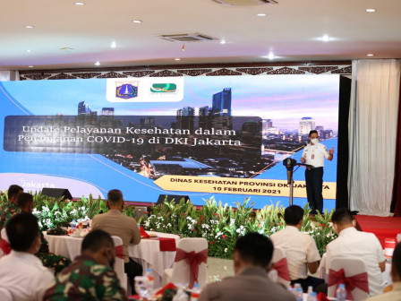 Hadiri Rakor PPKM Mikro, Anies Sebut Sinergi Forkopimda Penting Tekan Penyebaran Covid-19