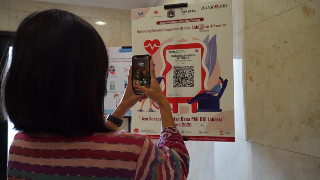 Bisa Secara Non Tunai, Bank DKI Mudahkan Pembayaran Donasi PMI DKI Jakarta
