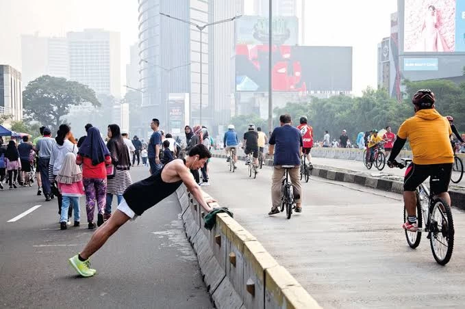 Pemprov DKI Tiadakan Car Free Day pada 31 Desember 2023