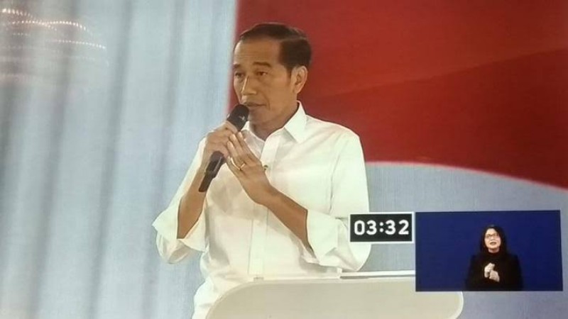 Jokowi Kembali Dituding Semburkan Data Tak Valid di Debat Antarcapres