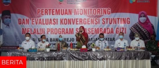 Winarni Monev Konvergensi Stunting Melalui Program Swasembada Gizi di Natar