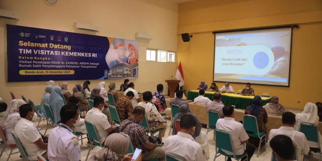 RSUDZA Akan Ditetapkan Sebagai Penyelenggara Transplantasi Ginjal