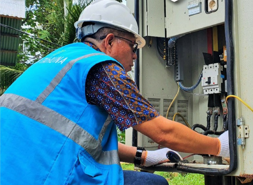 Pulau Terluar Di Kepulauan Sangihe Dapat Pasokan PLN, Nelayan Kegirangan