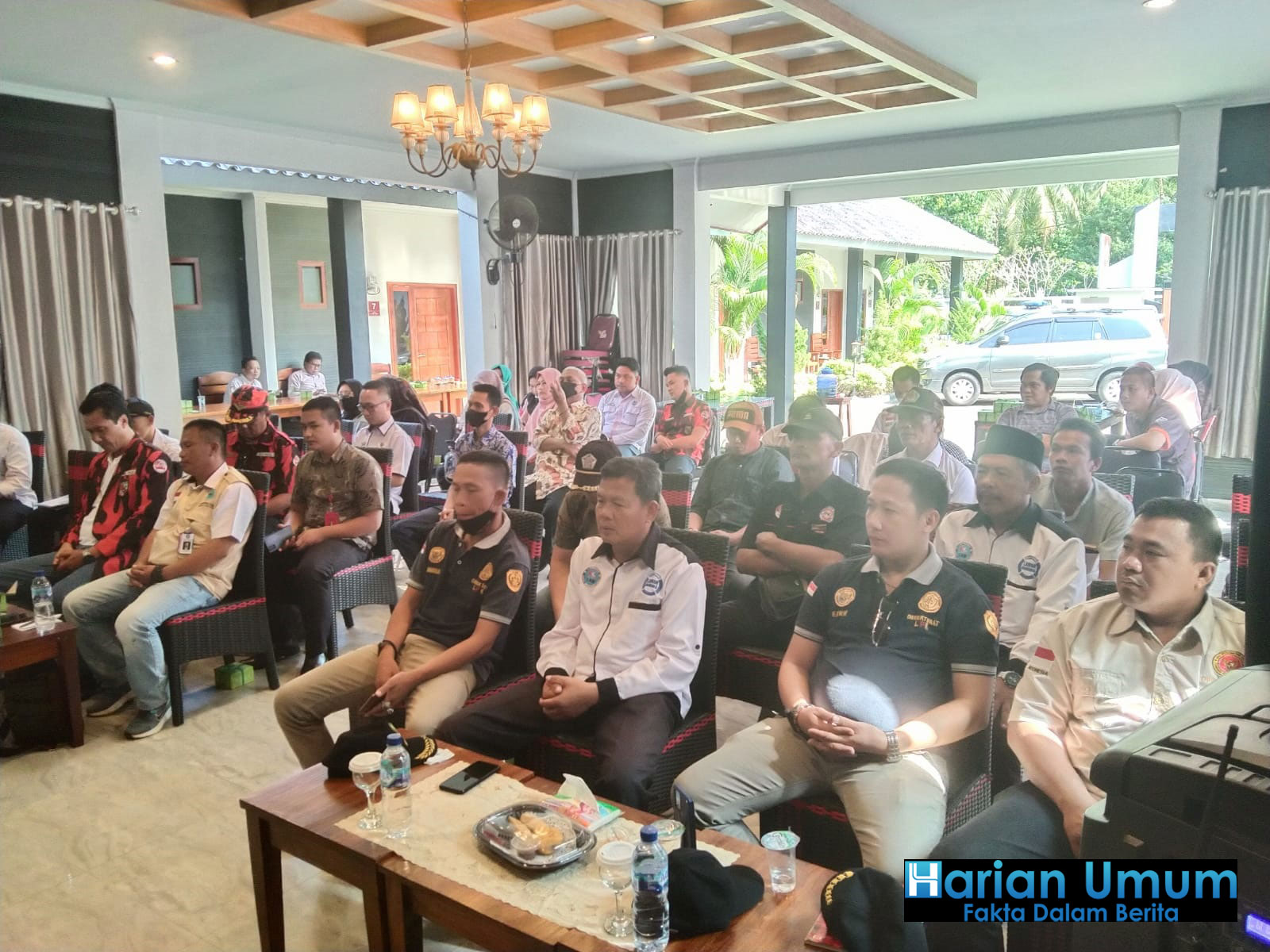 Kasat Binmas Audensi Dengan ORMAS dan LSM