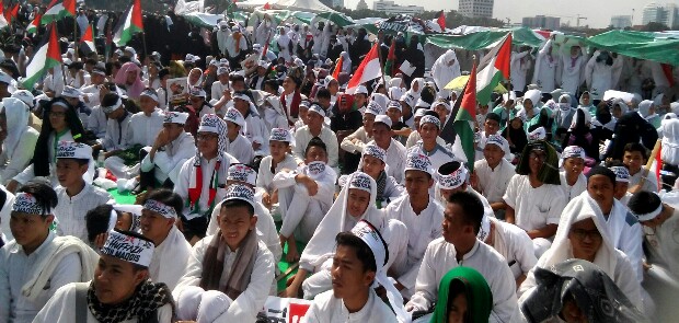Resolusi Baitul Maqdis Dibacakan di Aksi Indonesia Bela Al Quds, Ini Isinya