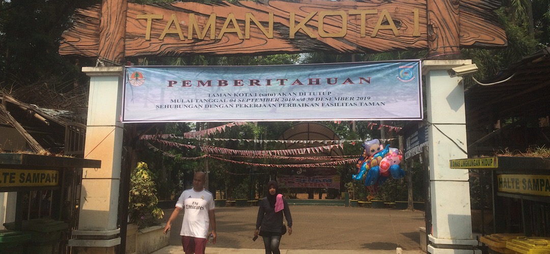 4,7 Miliar Untuk Penataan Taman Kota 1 BSD, Pedagang di Lokasi Pasrah