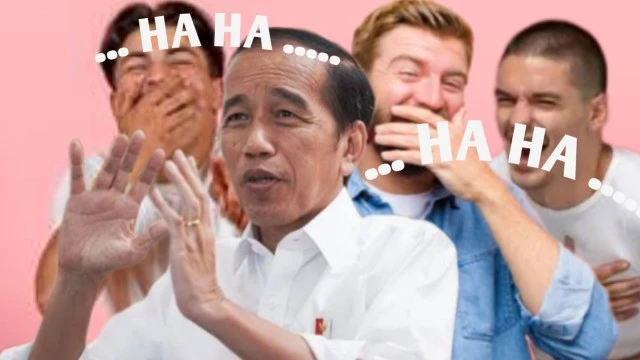 Hahaha ...! Jokowi Tokoh Korup Dunia