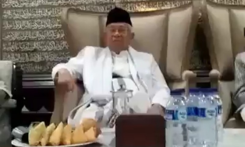 Bawaslu Usut Video Pengajian yang Dihadiri Ma'ruf Amin