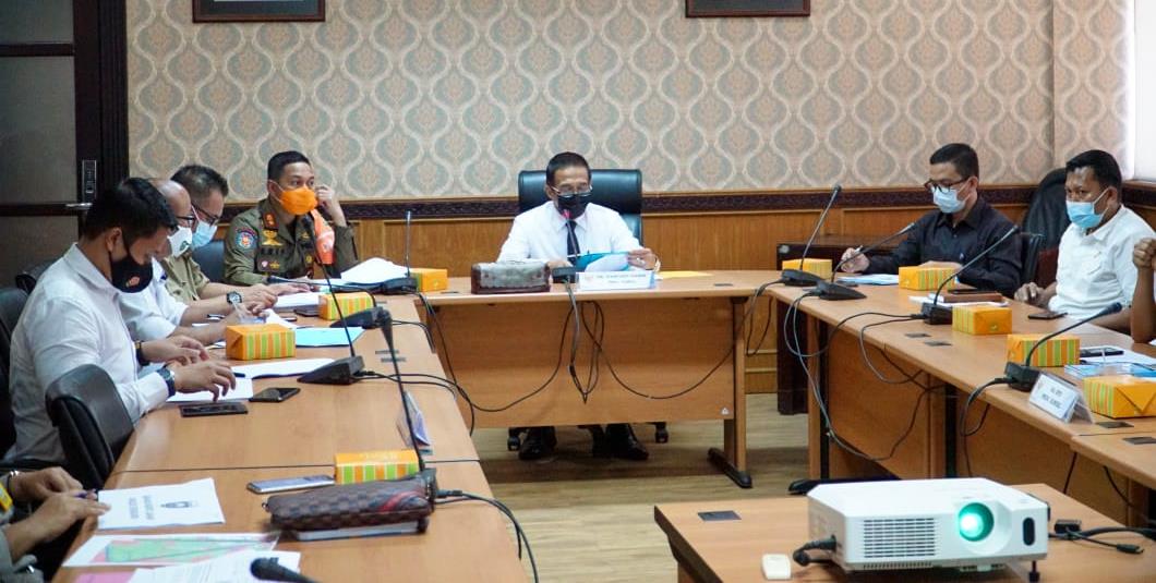 Plh Sekda Pimpin Rapat Tim Satgas Pengamanan dan Penertiban Milik Pemprov