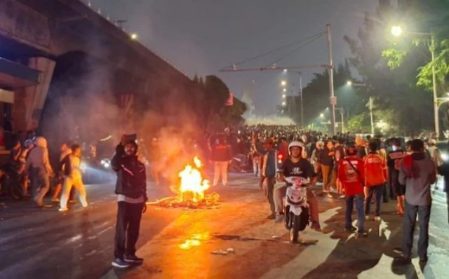 49 Orang Jadi Tersangka Demo Ricuh 27 Agustus