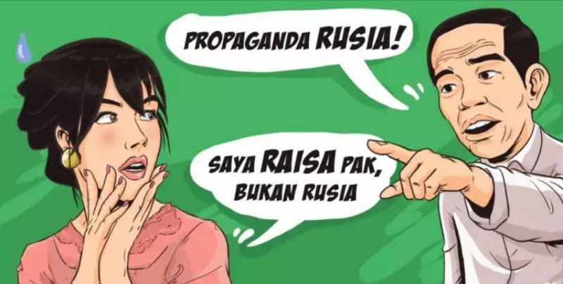 Propaganda Rusia, Maling Kok Teriak Maling?