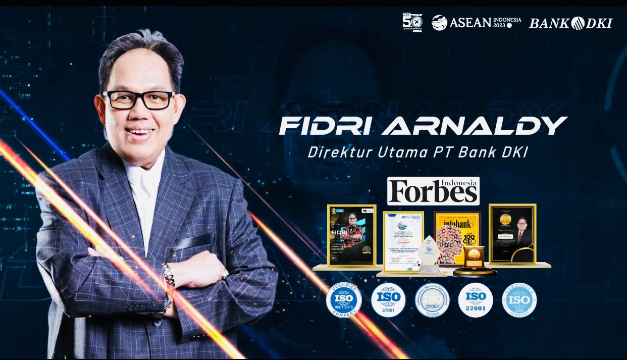 Pertahankan Kinerja Cemerlang Bank DKI Raih Top BUMD 2023