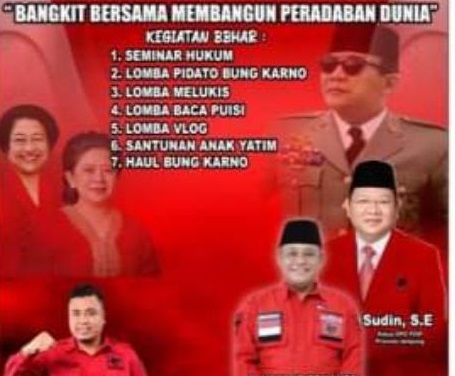 Peringatan Bulan Bung Karno, BBHAR Lamsel Libatkan Partisipasi Masyarakat