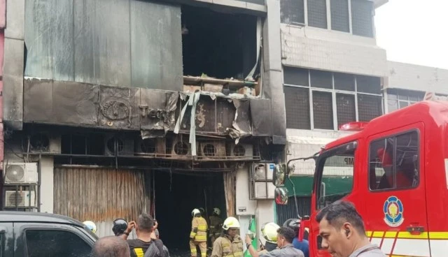 22 Orang Tewas dalam Kebakaran Gedung Terra Drone di Kemayoran
