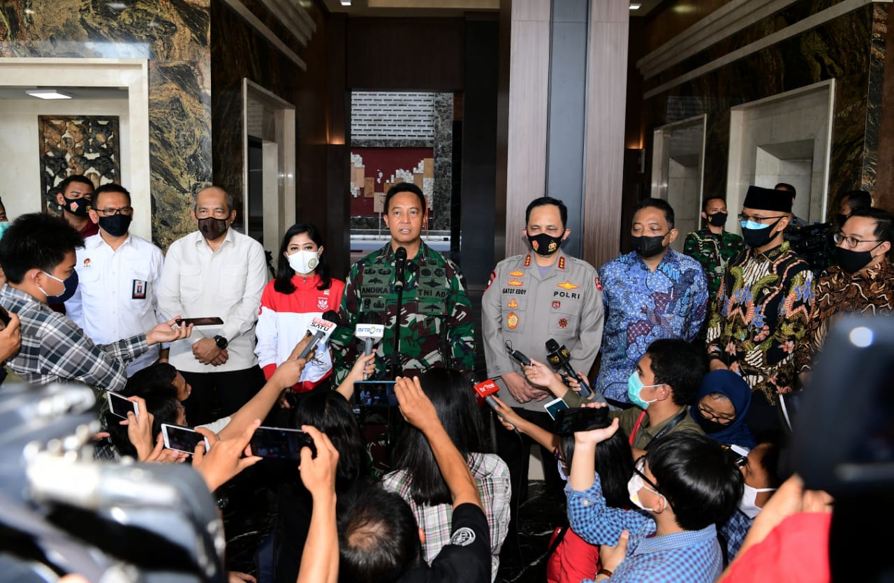 Jenderal Andika Sosialisasikan Uji Klinis Kombinasi Obat untuk Pasien Covid-19