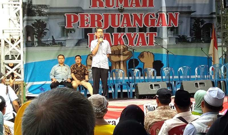 Pendukung 02 Deklarasikan Gerakan Nasional Kedaulatan Rakyat