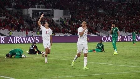 Kualifikasi Piala Dunia 2026: Indonesia Sukses Jaga Asa dengan Kalahkan Arab Saudi 2-0