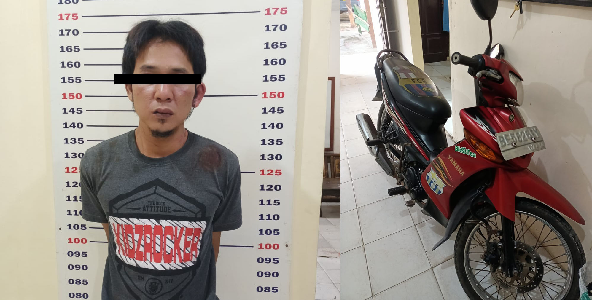 Polsek Kalianda bersama Tekab 308 Polres Lamsel, Berhasil Ungkap Kasus Curat