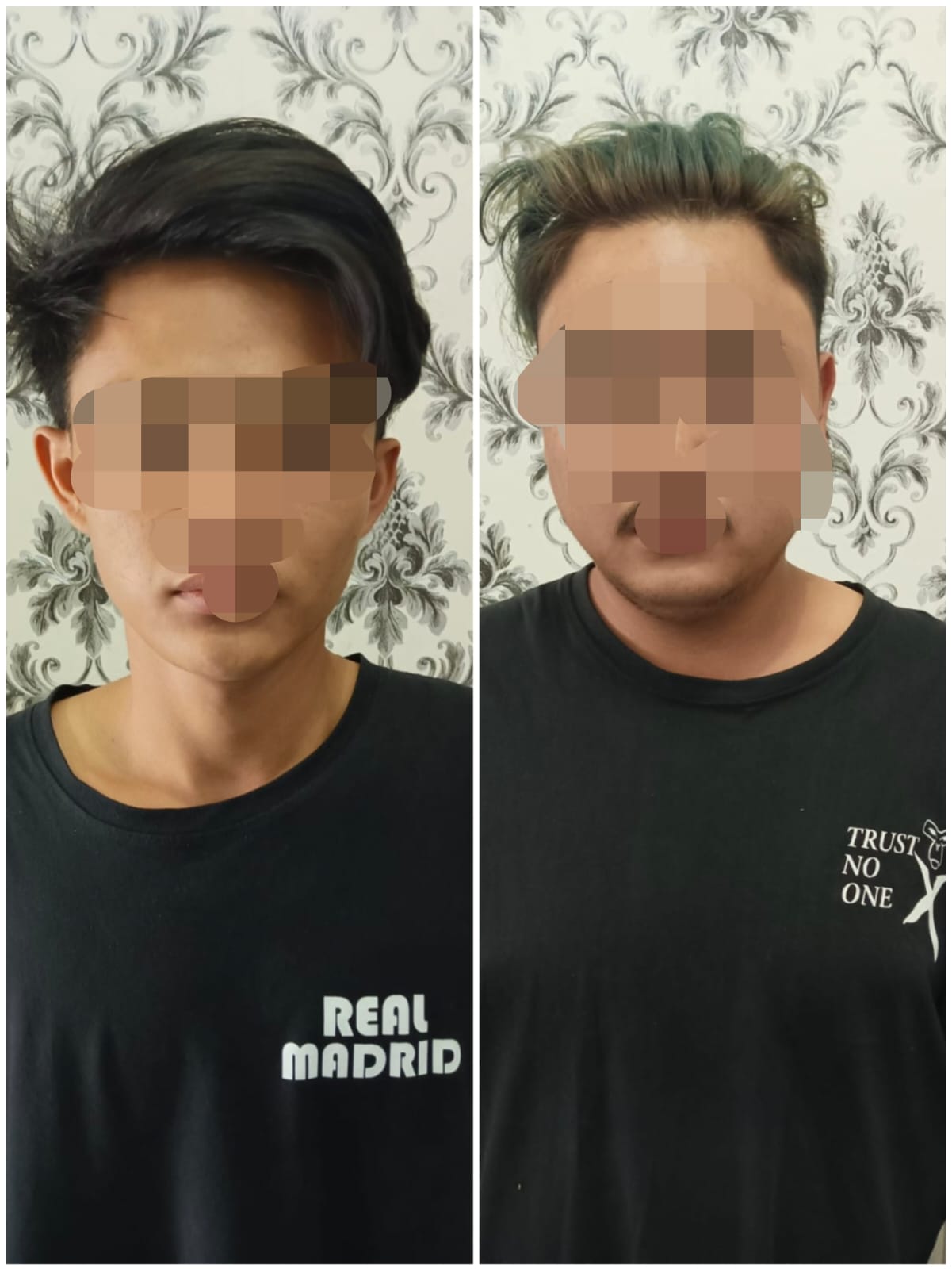 Dua pemuda pemilik sabu berhasil diamankan Sat Resnarkoba Polres Lambar