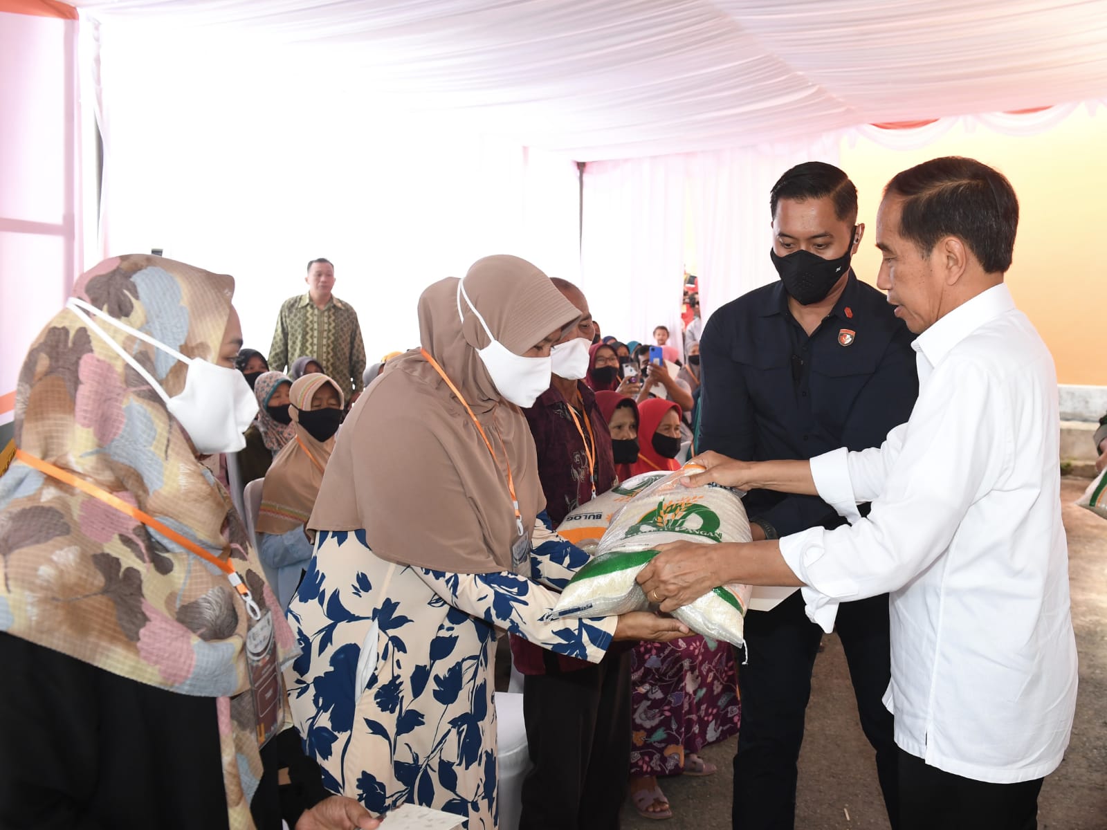 Jokowi Gelontorkan Bantuan Beras 10 Kg Selama 3 Bulan