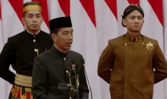 Jokowi Klaim 10 Tahun Berkuasa Mampu Membangun Pondasi Peradaban Baru