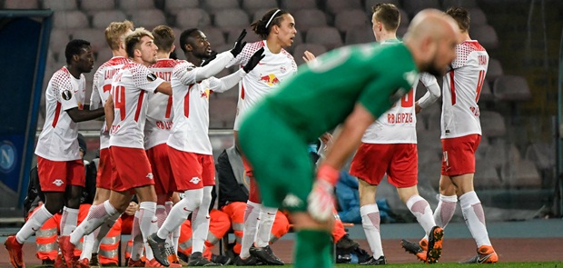 Pecundangi Napoli, Leipzig Berpeluang Lolos ke Babak 16 Besar Liga Europa