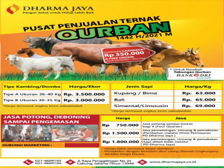 BUMD DKI Jual Hewan Kurban