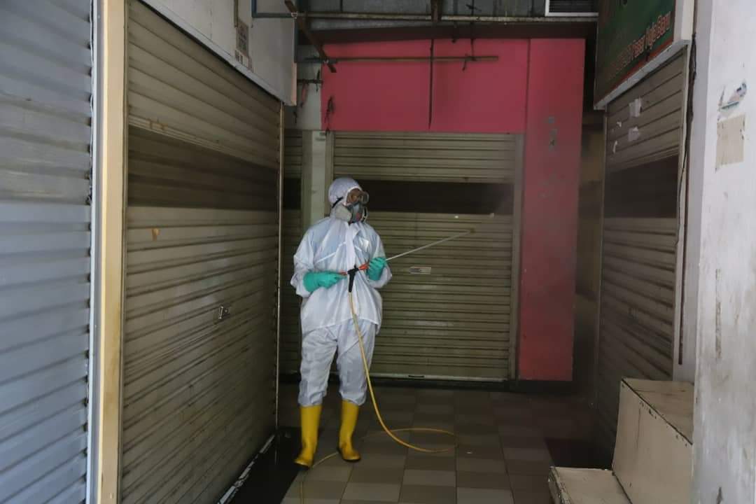 Siap-Siap, Pasar Ditutup 3 Hari Untuk Penyemprotan