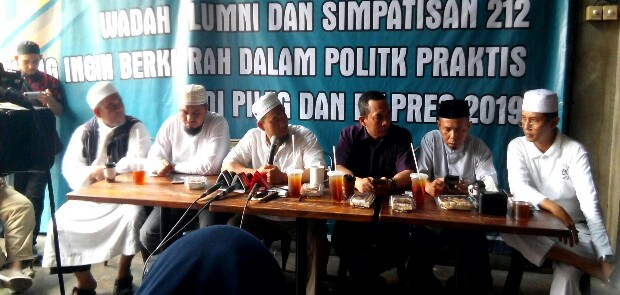 Garda 212 Endors Caleg Alumni 212 ke 4 Parpol