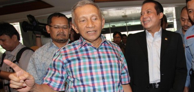 Endus Ada Kebusukan di KPK, Amien Dukung Pansus Angket