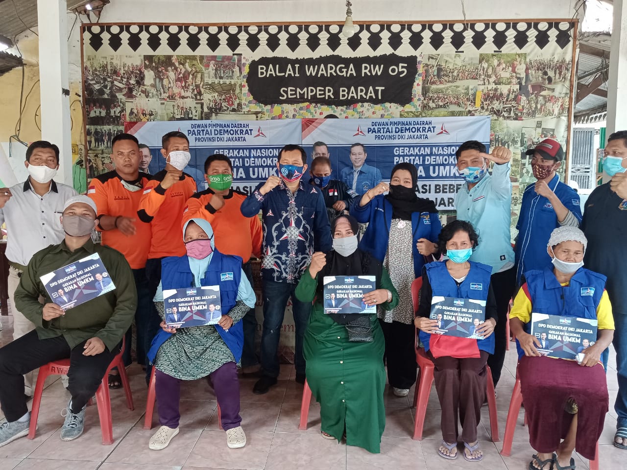 Bantu UMKM di Masa Pandemi, Demokrat Beri Bantuan Modal Hingga Siapkan Advokasi Marketing