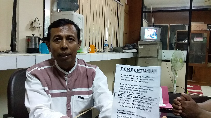 Warga Ogah Pilih Bekas Napi, Pemilihan RT 013, Karang Anyar Dibatalkan