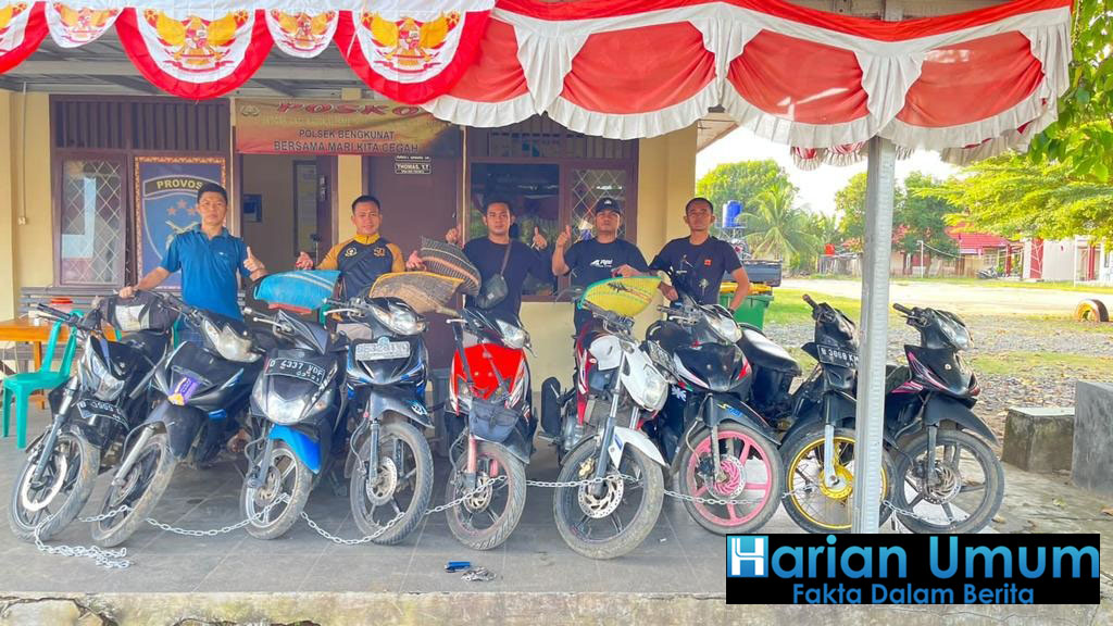 Reskrim Polsek Bengkunat Melakukan Ungkap Tindak Sabung Ayam