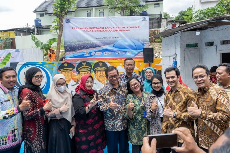 Gubernur DKI Pramono Anung Dorong Sanitasi Ramah Lingkungan, Bank Jakarta Dukung Melalui Peresmian Biodigester Komunal