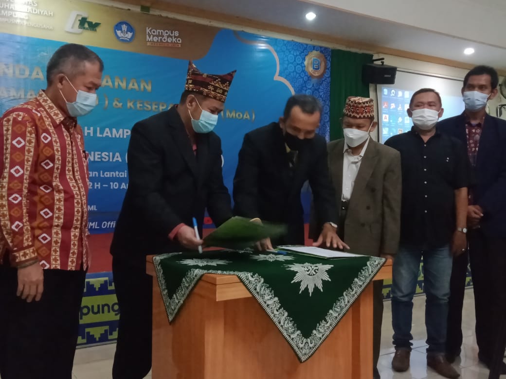 Universitas Muhamadiyah Lampung dan CTVS Digital Jalin Kerja Sama