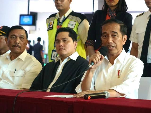 Jokowi Tunjuk Erick Thohir Gantikan Luhut Sebagai Menko Marves Ad Interim