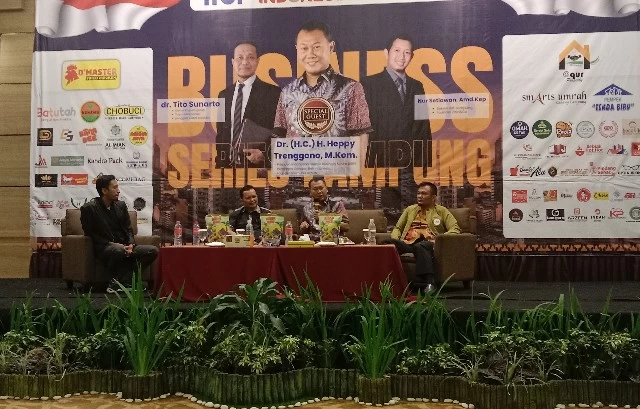 Dalam Lampung Business Series, Pengusaha Didorong Dukung Capres Pembawa Perubahan
