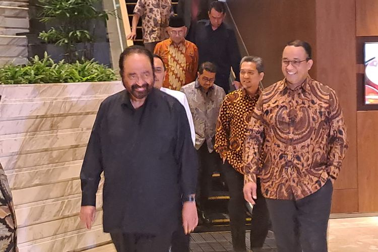 Bertemu 4 Jam dengan Tim 8 dan Surya Paloh, Anies: Progresnya Menggembirakan