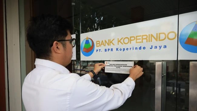 OJK Cabut Izin Bank Perkreditan Rakyat Koperindo Jaya