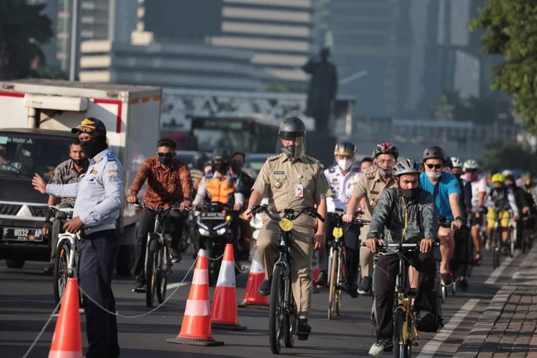 Sayang, baru 22 Persen Jalur Sepeda Yang Optimal