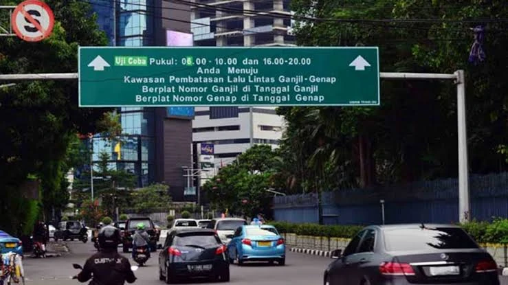 Mulai Hari Ini Ganjil Genap Kembali Diberlakukan di Jakarta
