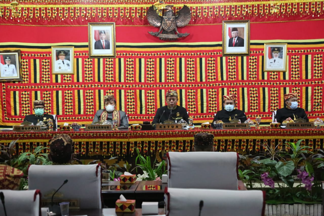 Gubernur Lampung Arinal Djunaidi Hadiri Rapat Paripurna HUT Ke-64 Kabupaten Lampung Selatan
