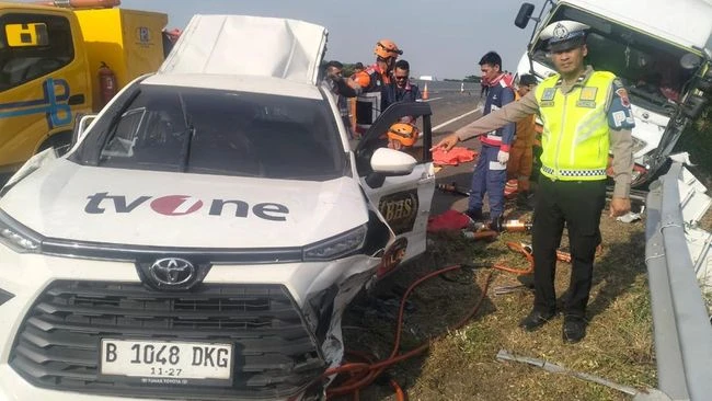 Kru TVOne Kecelakaan di Pemalang, 3 Orang Tewas