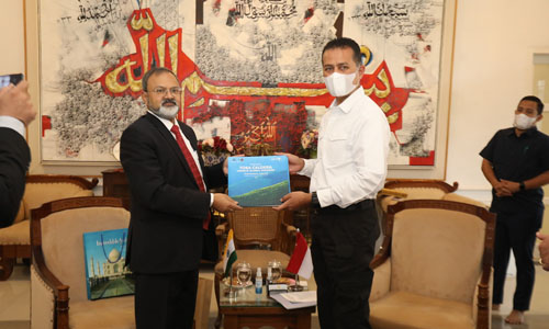Wagub Sumut Terima Kunjungan Dubes India