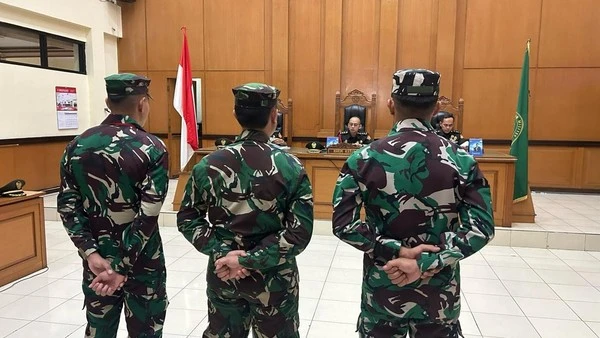2 Prajurit TNI AL Penembak Bos Rental Divonis Penjara Seumur Hidup