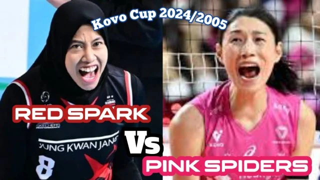 Kovo Cup 2024/2025, PREV: Red Spark Vs Pink Spiders